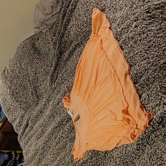 Women's Pink Symmetry 1X Plus Layered Sleeveless Tank Top Blouse - Picture 12 of 12